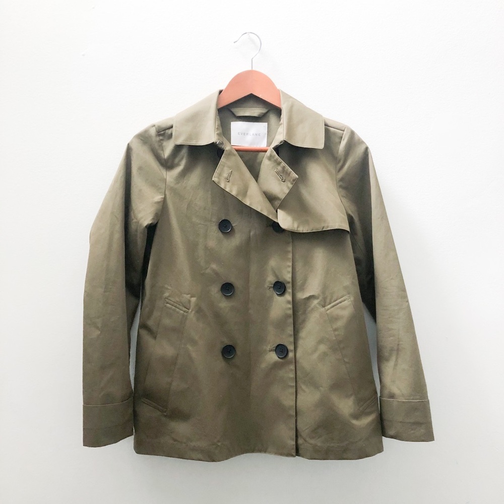 **SOLD** NWOT Everlane Swing Trench - Picture 5 of 7